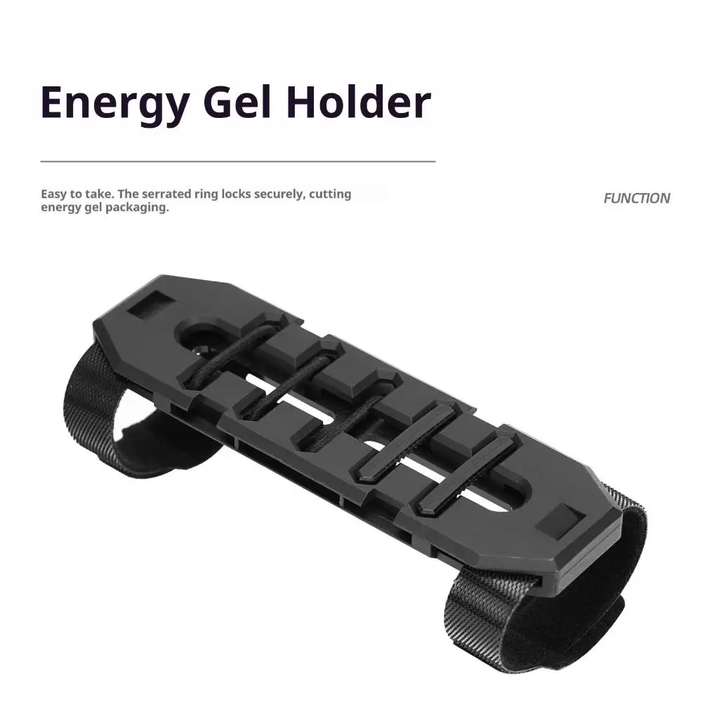 Soporte gel energético bicicleta con correa elástica y hebilla - imagen 3