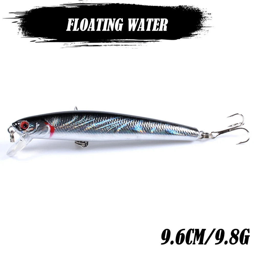 Señuelo Minnow para lubina y trucha, pesca en agua salada y dulce - imagen 5