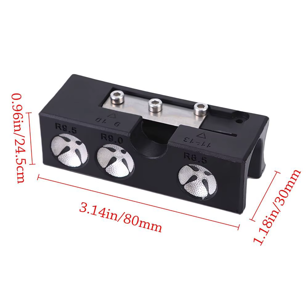Corrector de puntas 10 en 1 para tacos de billar y snooker - imagen 5