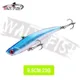 Señuelo Vibrante WALK FISH para trucha y lubina, natación real - imagen 3
