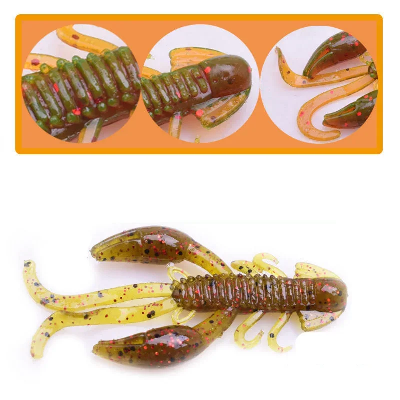 Twintail Jig con aroma a pescado para mar