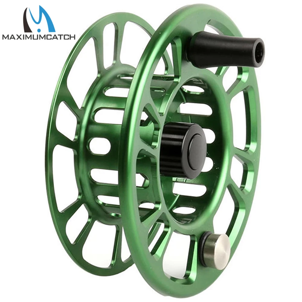 MAXCATCH Carrete de pesca con mosca aluminio CNC – para trucha - imagen 2