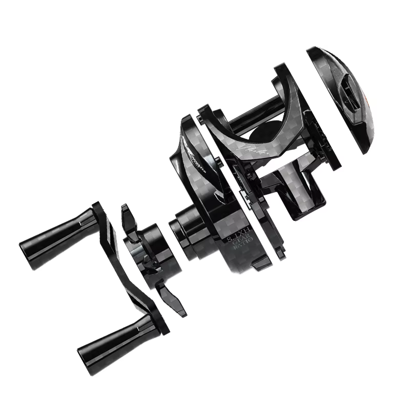 Carrete Baitcasting HISTAR Giu 99 – Carbono ligero para pesca deportiva - imagen 4