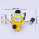 Carrete de pesca semimetálico portátil con joystick y brazo oscilante