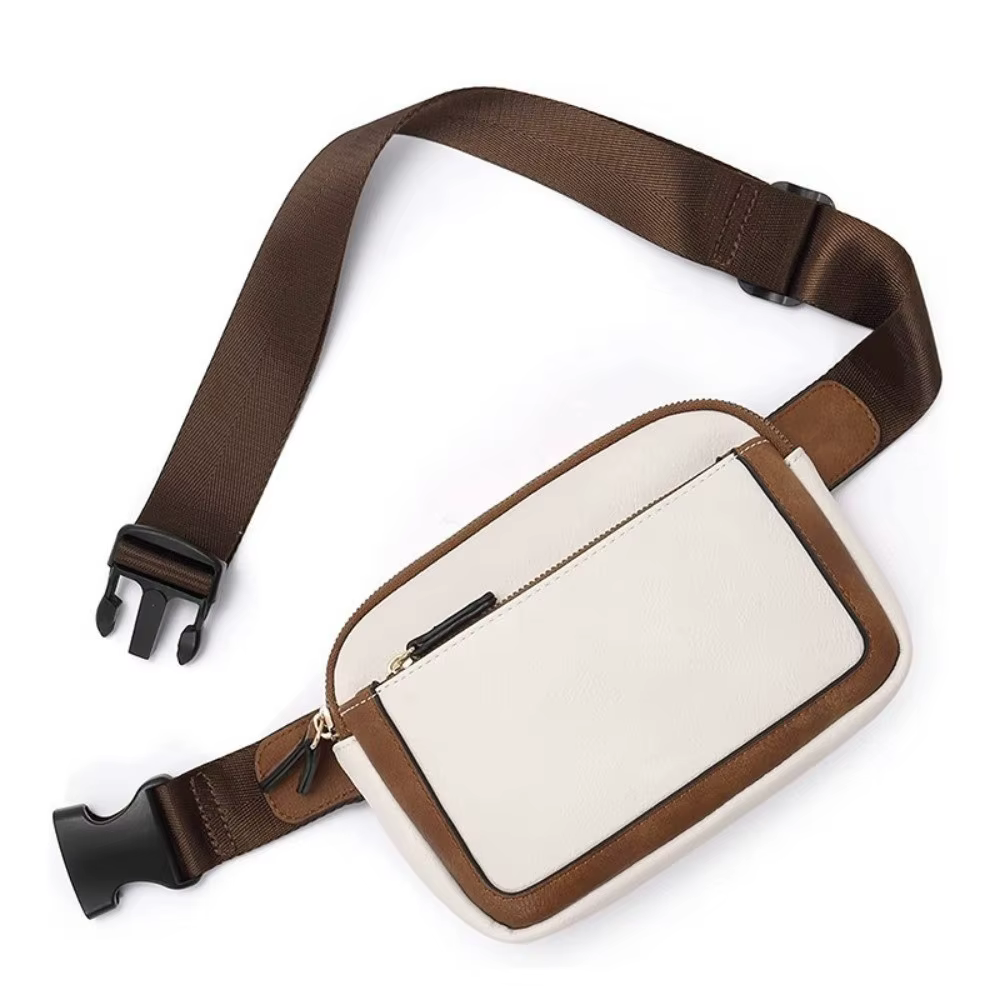 Riñonera de Pesca Mujer PU Impermeable – Correa Ajustable para Accesorios