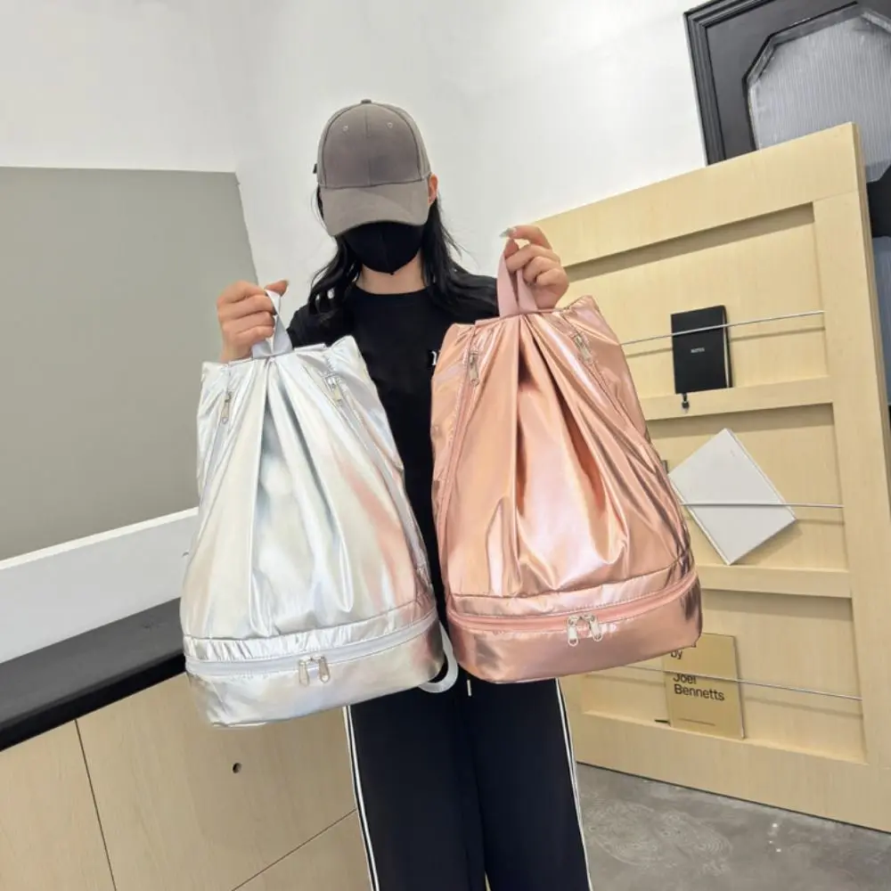 Mochila deportiva impermeable gran capacidad con separador seco y mojado - imagen 5