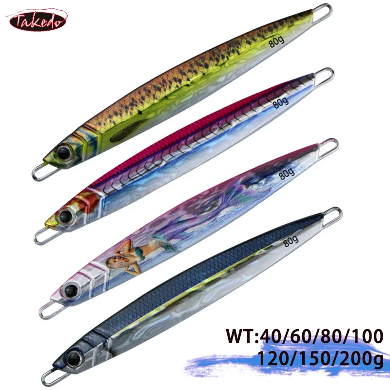 Takedo señuelo jigging de metal — Hundimiento rápido para atún - imagen 2