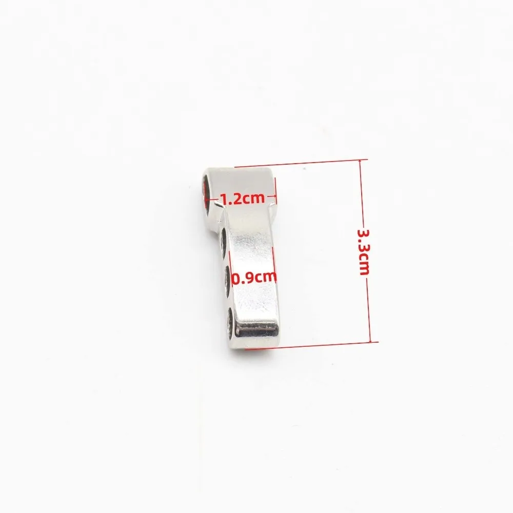 Grillete en forma de O para pulseras de supervivencia de zinc - imagen 3