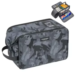 Bolsa de pesca impermeable para señuelos, de camuflaje y gran capacidad