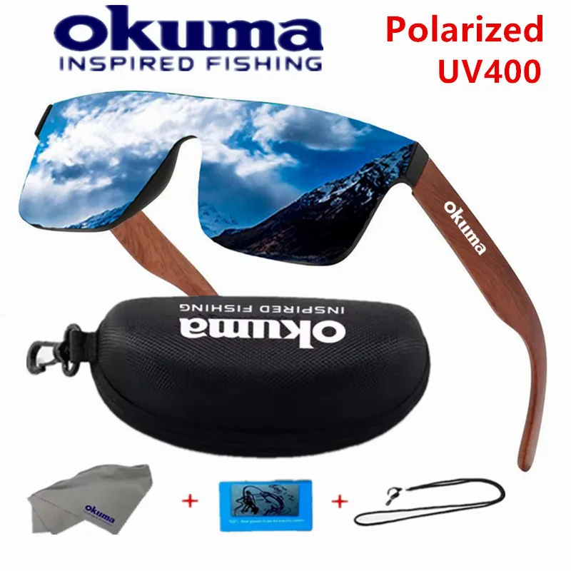 Gafas de sol polarizadas Okuma UV400 para pesca y conducción - imagen 4