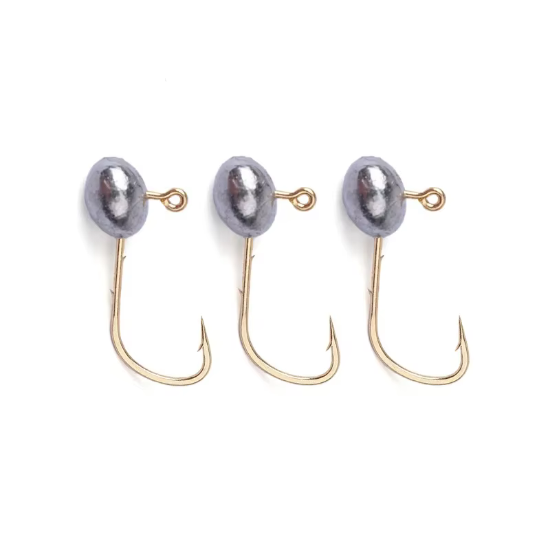 OUTKIT-Mini anzuelos jig head 4X fuerte para trucha y pez roca - imagen 2