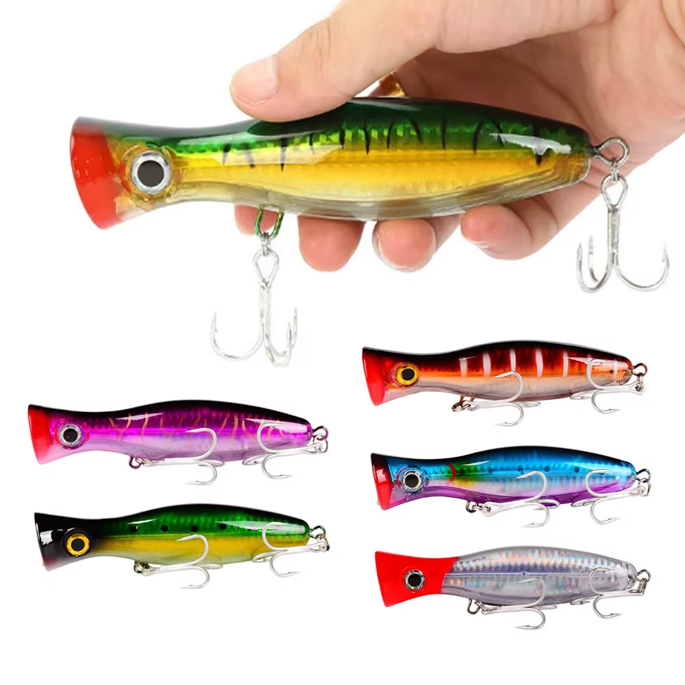 Proberos Popper 13cm – Popper de superficie agua salada - imagen 5