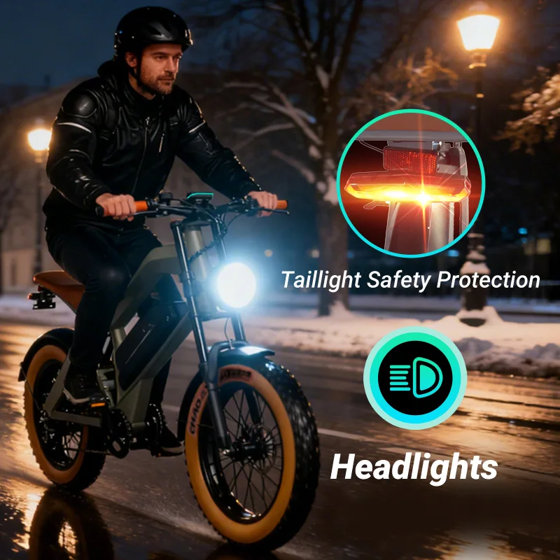 Bicicleta eléctrica adultos con motor potente y suspensión bloqueable - imagen 5