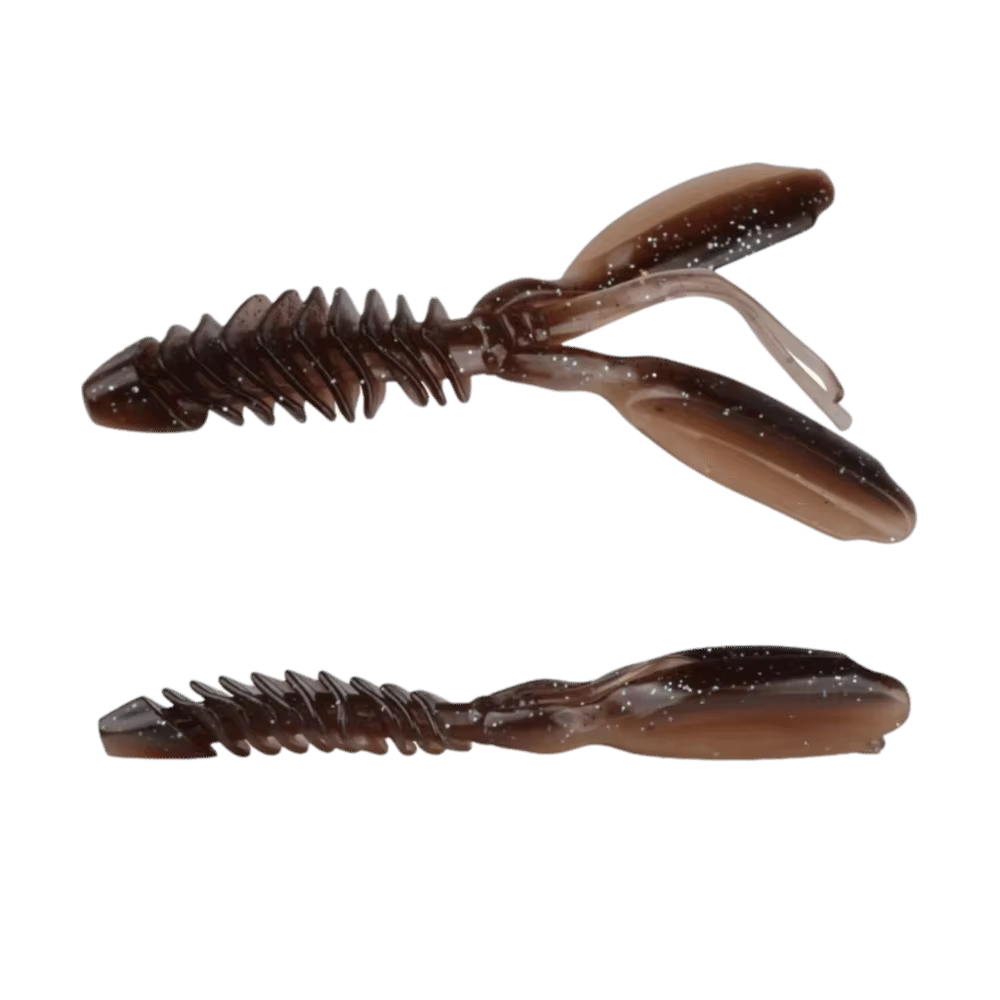 Vinilo Camarón Doble Cola – Señuelo Blando para Pesca Deportiva - imagen 2