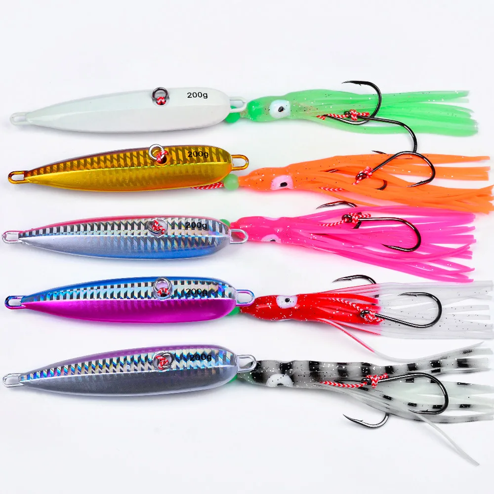 Jig metálico Jigbait – Giratorio de arrastre para alta mar - imagen 4