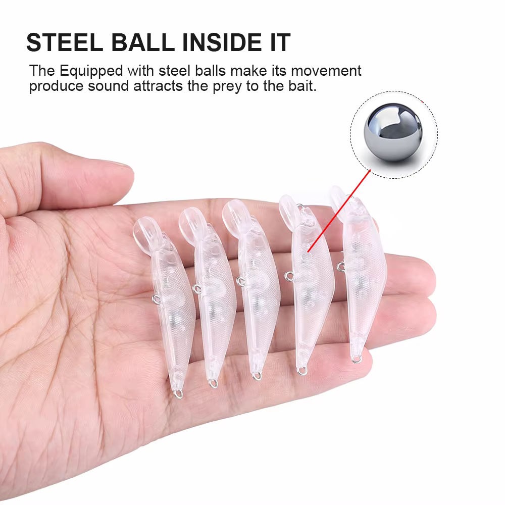 Señuelo de superficie Hanlin Crankbait flotante para lubina - imagen 2