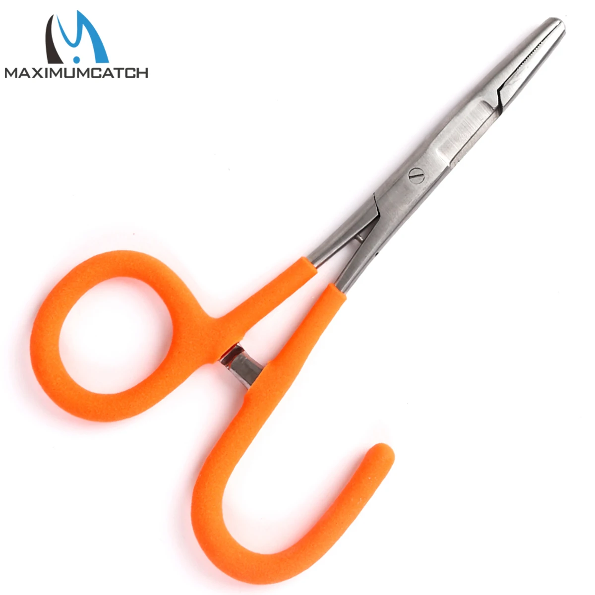 Pinzas de pesca MAXCATCH hemostatas curvas inox para trucha y salmón - imagen 5