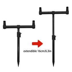 Soporte para Cañas Ajustable de Aluminio JSFUN – Barras de apoyo