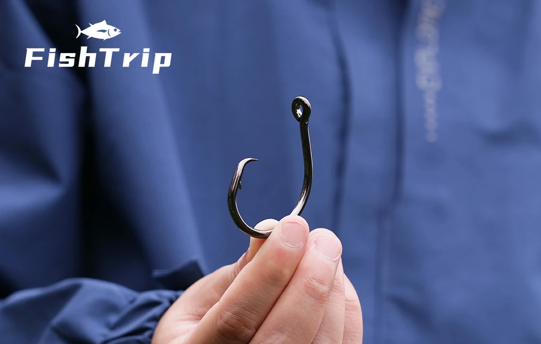 Anzuelo circular FishTrip 3X con alambre reforzado
