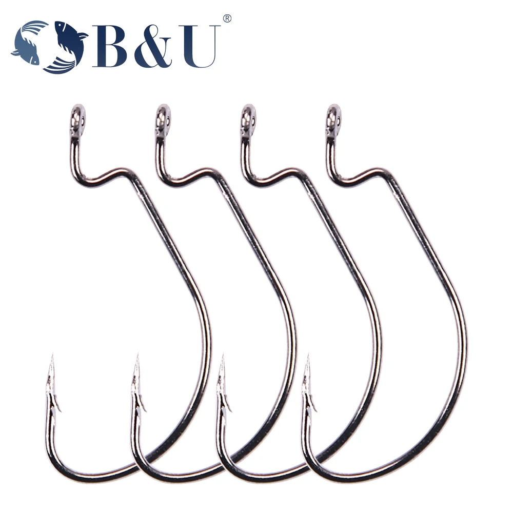 Anzuelos compensados B&U Softjerk 8 – Acero alto carbono