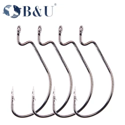 Anzuelos compensados B&U Softjerk 8 – Acero alto carbono