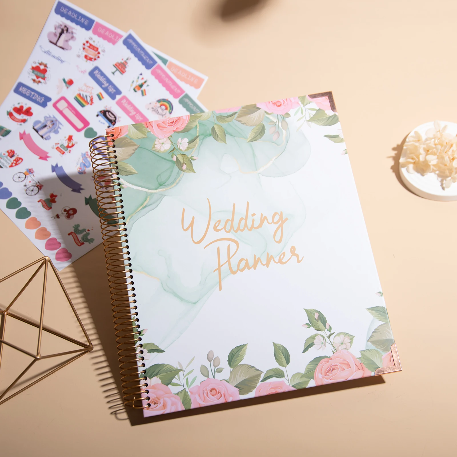 Goture Cuaderno de Gratitud guiado con espiral y tapa dura - imagen 4
