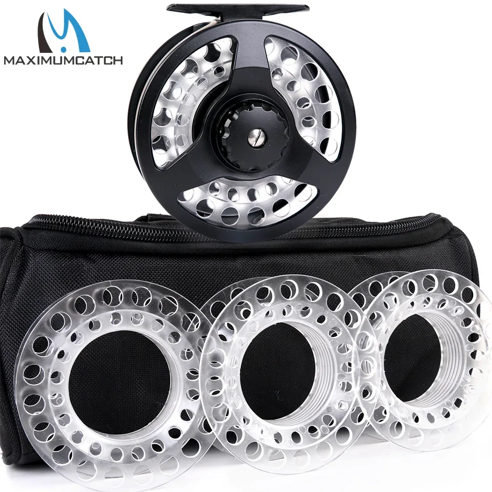 Maxcatch DP cassette de aluminio fundido para carrete pesca con mosca - imagen 2