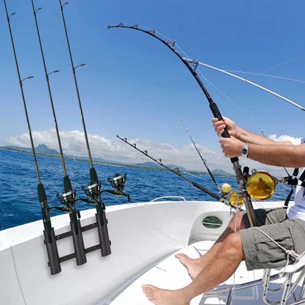 Soporte de cañas para barco QAJTAO con torreta de plástico - imagen 4