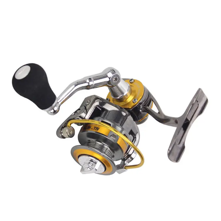 Carrete giratorio WEIHE Mini II de metal para pesca en el mar - imagen 5