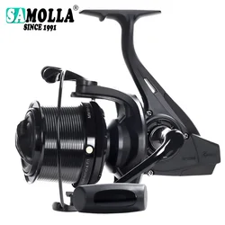 SUS 7 + 1BB Carrete de pesca giratorio grande para pesca en el mar