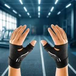Soporte ergonómico de muñeca con férula pulgar envolvente transpirable