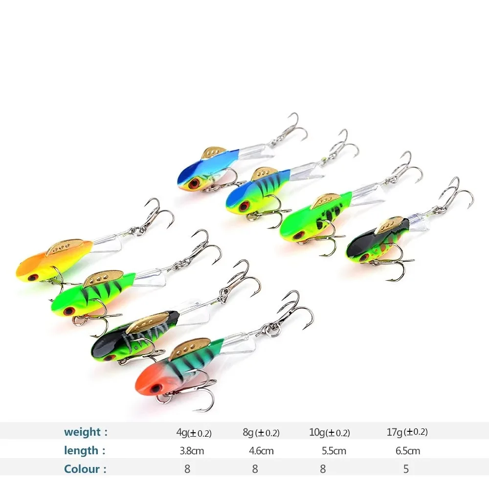 Señuelo Jigging NGB metálico – Cebo duro 3D para lucio en hielo - imagen 2
