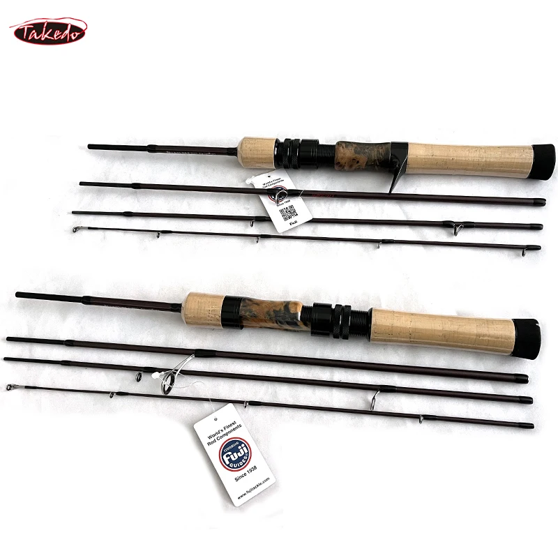 Caña de pesca ultraligera de viaje TN93 454UL Fuji K carbono