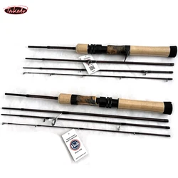 Caña de pesca ultraligera de viaje TN93 454UL Fuji K carbono