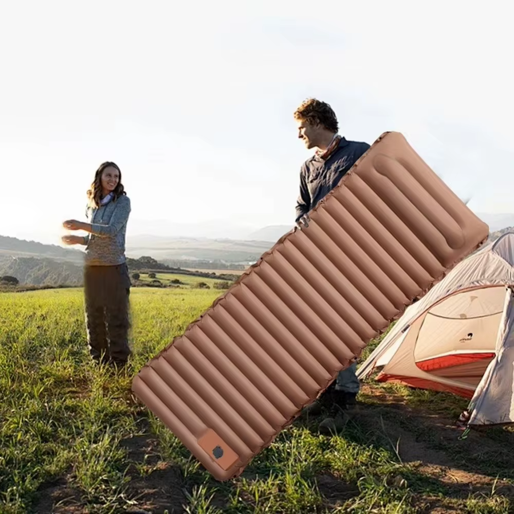 Colchón autoinflable camping 2cm con bomba integrada – ultraligero - imagen 5