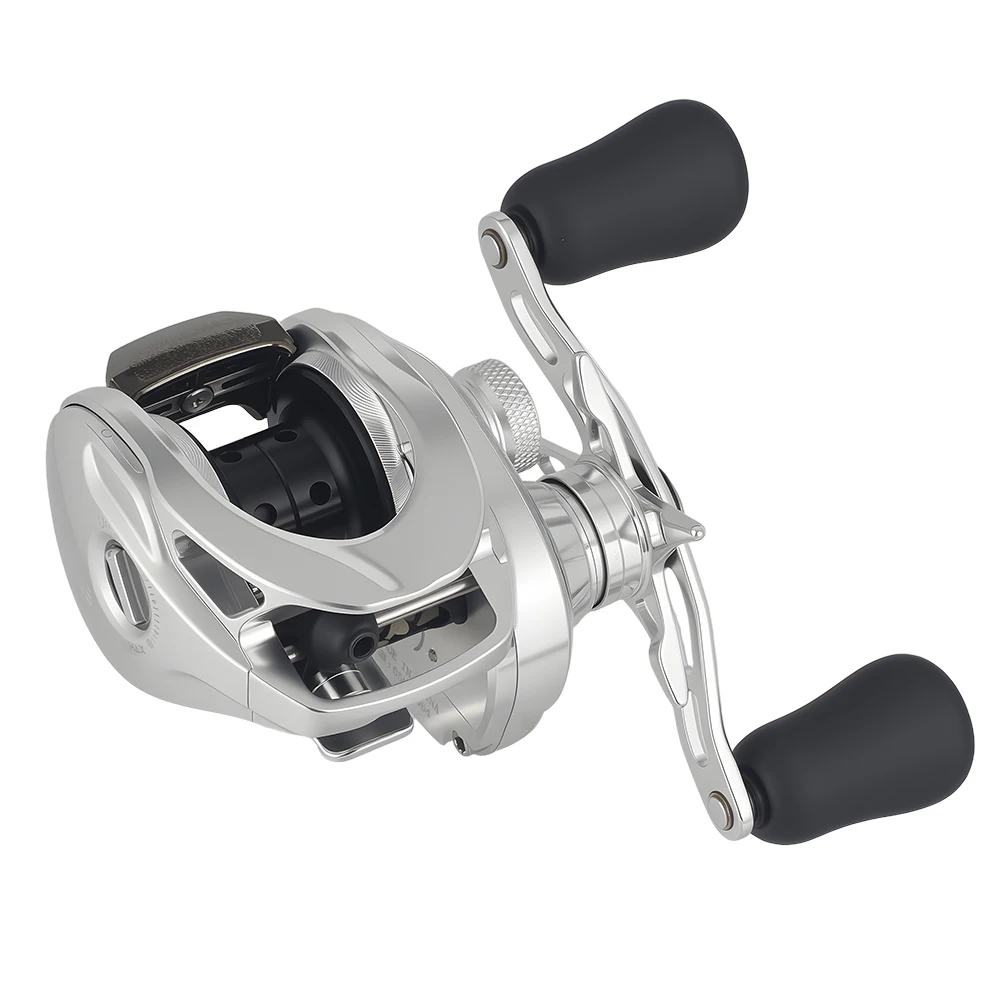Carrete baitcasting LOONGZE Airlite perfil bajo frenos magnéticos - imagen 2