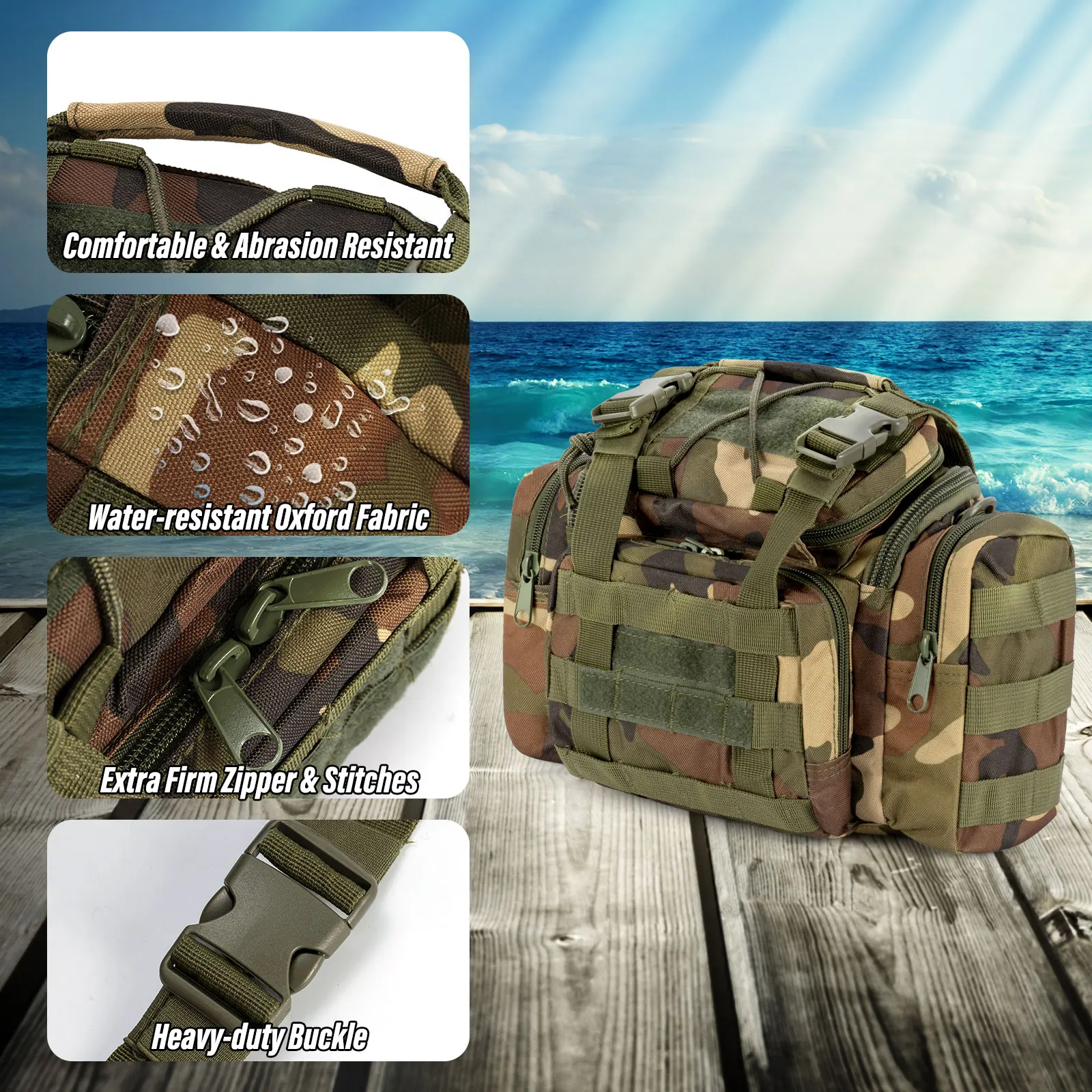 Kit de señuelos para pesca: Swimbait, Crankbait, Wobbler y Popper - imagen 2