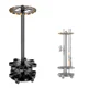 Soporte para cañas de garaje rotativo 360° de pie - imagen 5