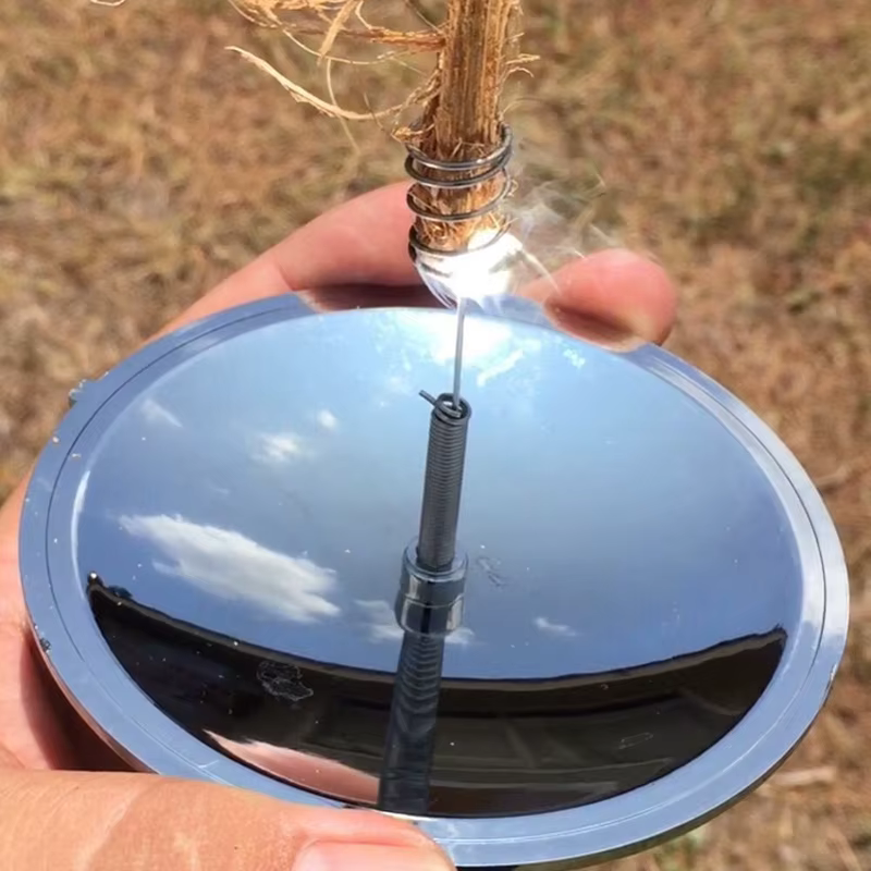 Encendedor solar para pesca resistente al viento
