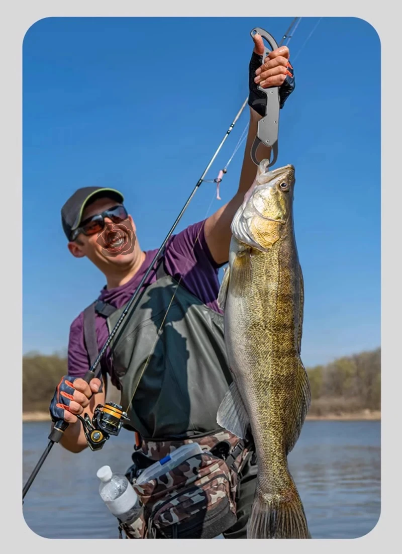 Alicates de pesca acero inoxidable titanio – Corte trenzado PE - imagen 3