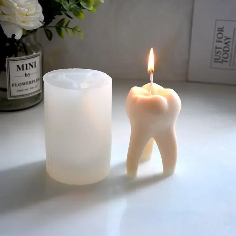 Molde para vinilo en silicona con dientes para resina y yeso - imagen 5