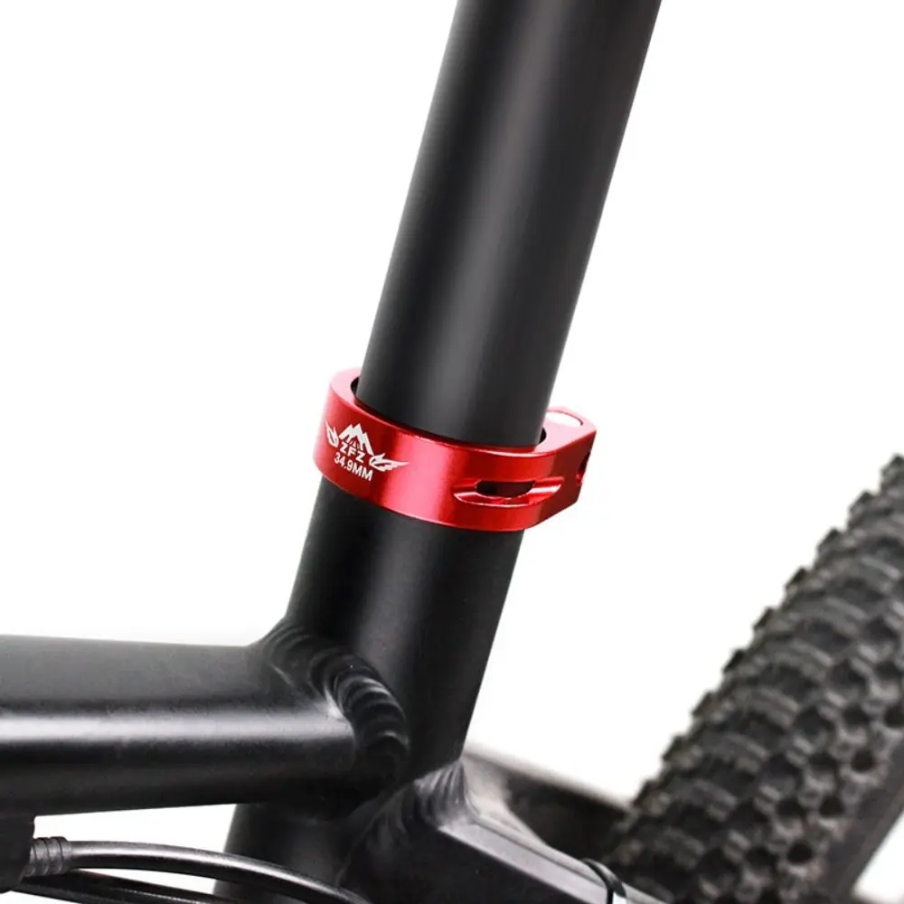 Abrazadera de sillín para bicicleta con cierre rápido de aluminio CNC