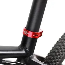 Abrazadera de sillín para bicicleta con cierre rápido de aluminio CNC