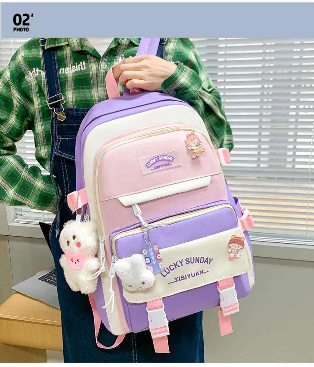 Set de 5 mochilas
