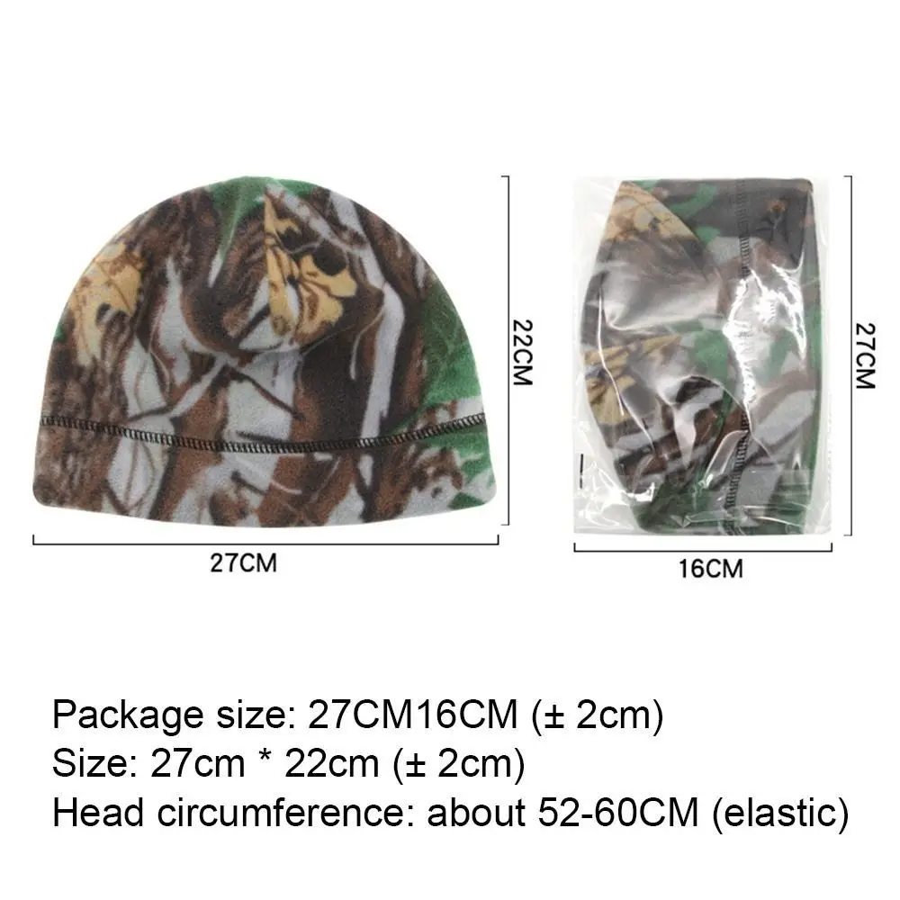 Gorro de invierno a prueba de viento visto de frente