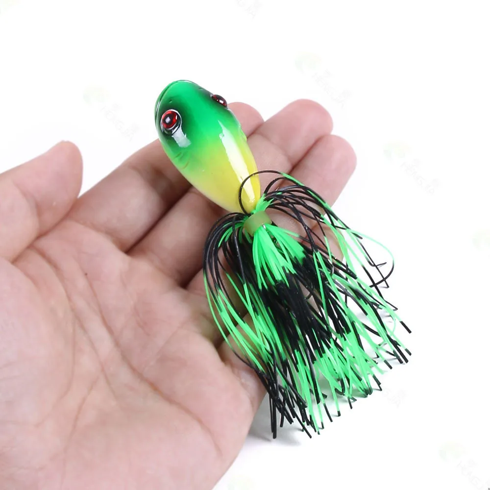 Detalle del diseño del señuelo Bionic Frog