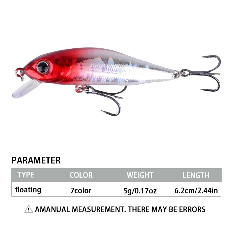 Señuelo hundible NUNATAK Sinking Minnow para depredadores - imagen 5