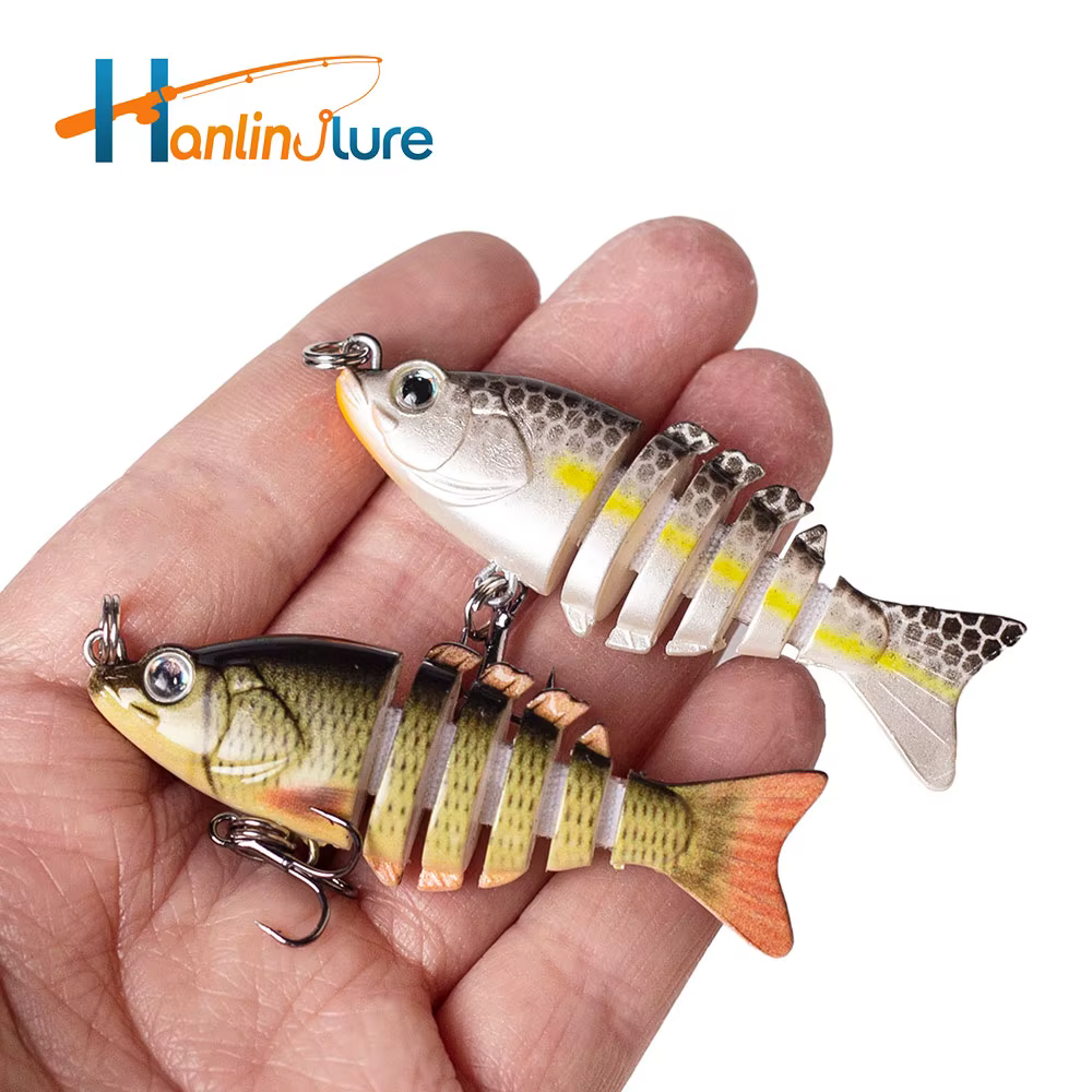 Señuelo Artificial Articulado 6cm - Wobbler realista para pesca