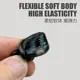 Swolfy señuelos de vinilo con ojos 3D – cola en T para trucha y lubina - imagen 3