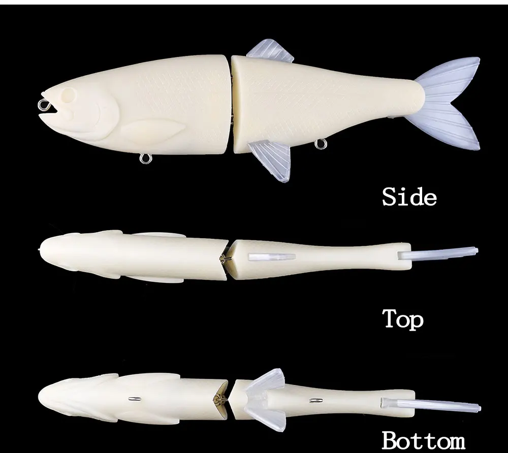 Comparativa de tamaño con la mano para apreciar los 20 cm